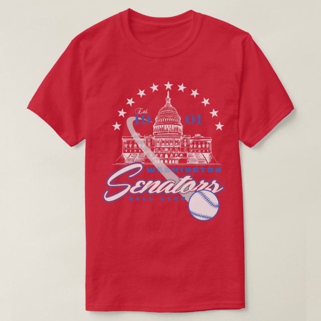 Washington Senators T-Shirt (Design Front)