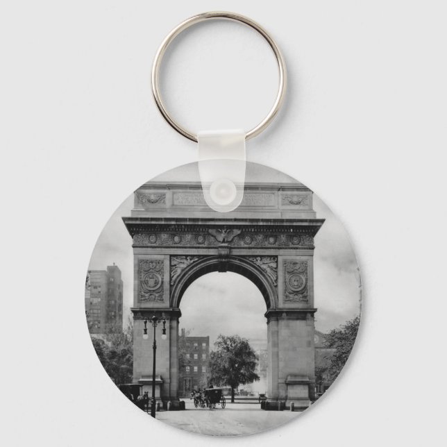 Washington Square Arch Key Ring (Front)