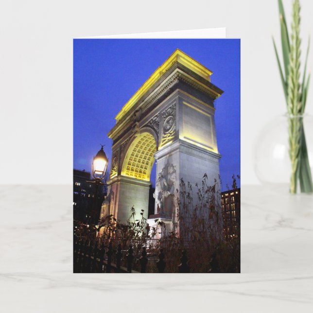 Washington Square Card (Front)