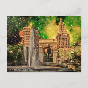 Washington Square Park, NYC Postcard