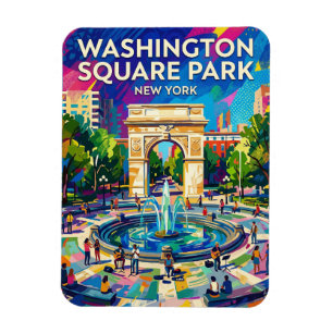 Washington Square Park USA Magnet