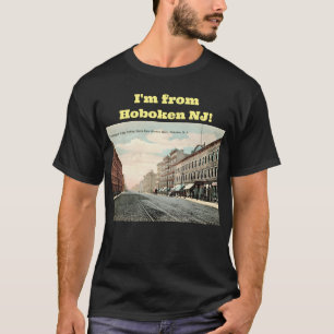 Washington St., Hoboken, New Jersey Vintage T-Shirt