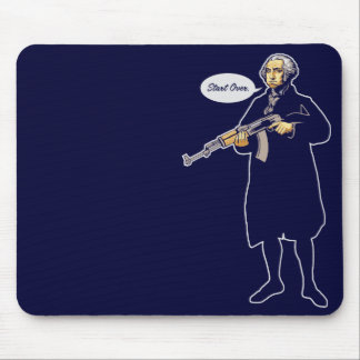 Washington "Start Over" Mousepad