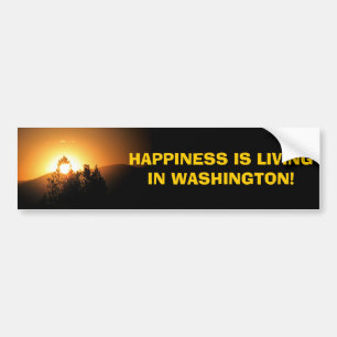 Washington State! Bumper Sticker