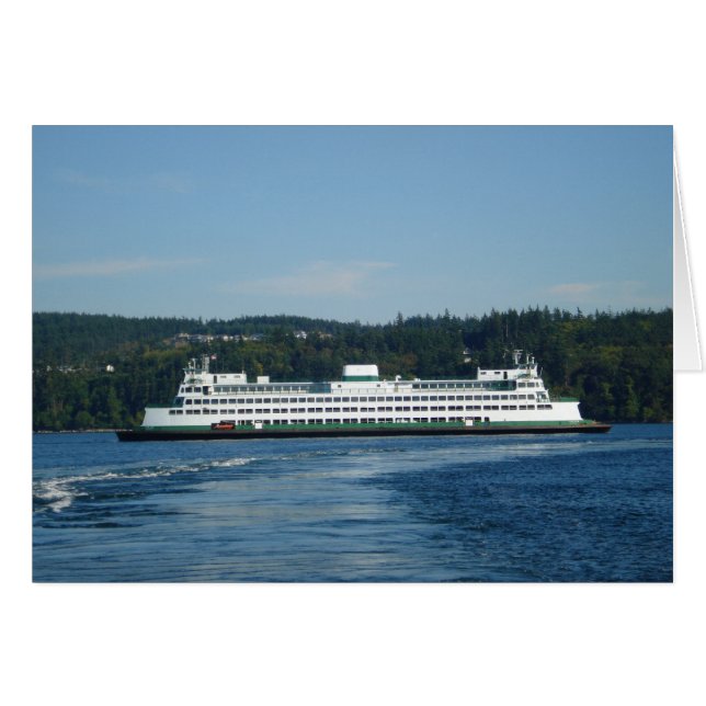 Washington State Ferry (Front Horizontal)
