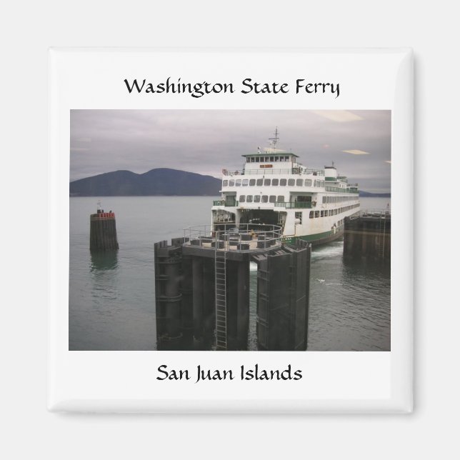 Washington State Ferry Magnet (Front)