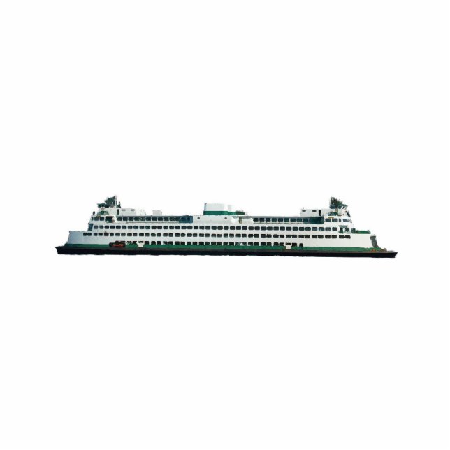 Washington State Ferry Photo Sculpture Magnet (Front)