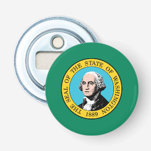 Washington State Flag Bottle Opener