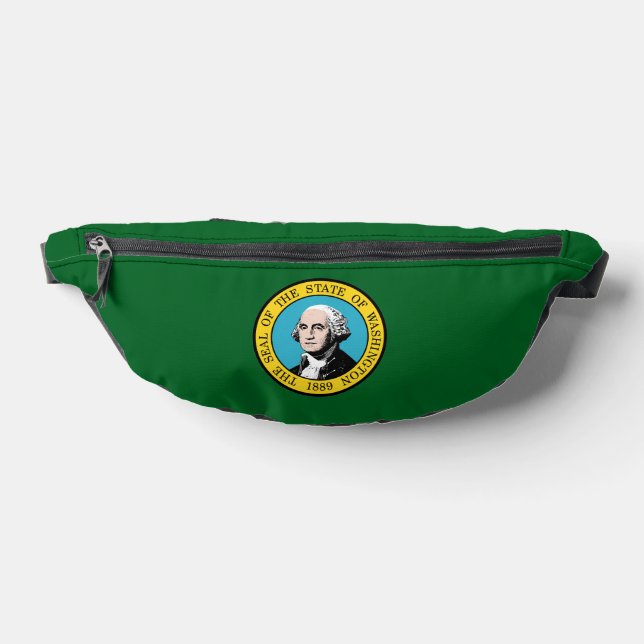 Washington State flag Bum Bags (Lay Down)