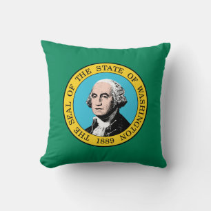 Washington State Flag Cushion