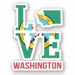 Washington State Flag Love