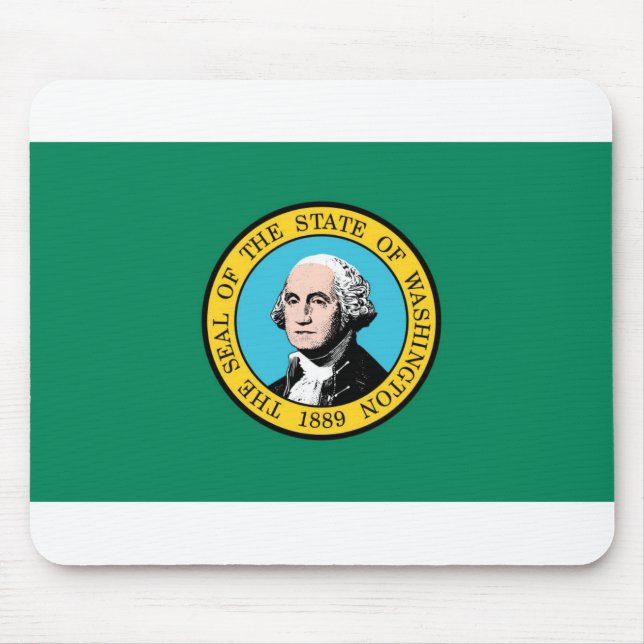 Washington State Flag Mouse Mat (Front)