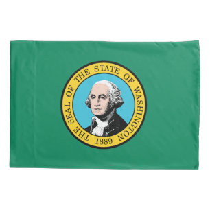 Washington State Flag Pillowcase