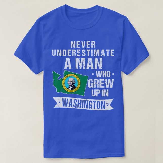 Washington State Home 1 T-Shirt (Design Front)