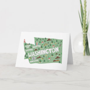 Washington State Landmarks Notecards