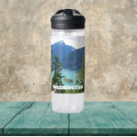 Washington State North Cascades National Park Water Bottle<br><div class="desc">Stay quenched wherever you go with this clear,  plastic water bottle that features a scenic photo image of emerald green Diablo Lake in North Cascades National Park,  Washington State. Select your water bottle size and colour. NOTE: Design not optimised for Kid's water bottle style.</div>
