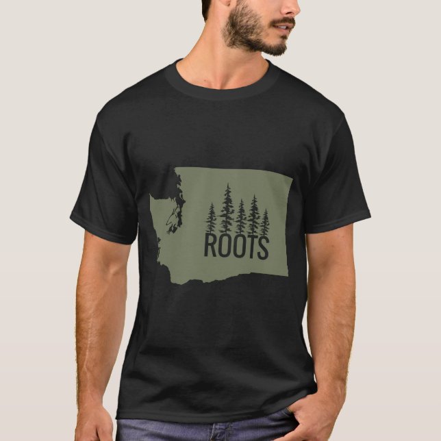 Washington State Roots T-Shirt (Front)