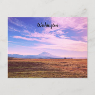 Washington State Sunset  Postcard