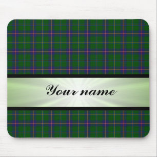 Washington State Tartan With Ribbon Mouse Mat