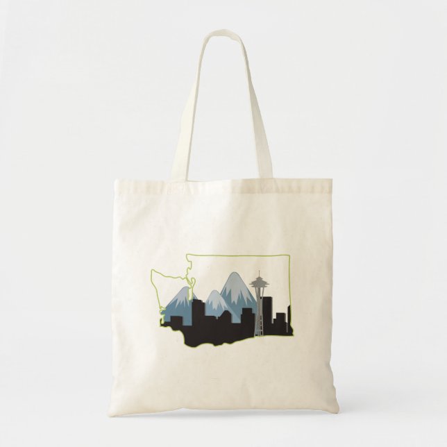 Washington State Tote Bag (Front)
