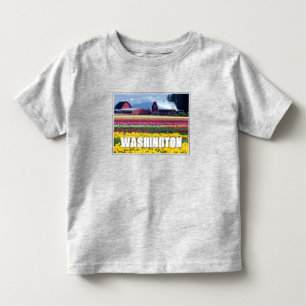 Washington State Tulip Field Toddler T-Shirt