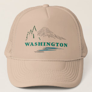 Washington State United States of America Trucker Hat