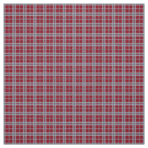 Washington State University Cougar Tartan Fabric
