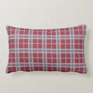Washington State University Cougar Tartan Lumbar Cushion