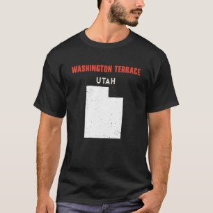 Washington Terrace Utah USA State America Travel U T-Shirt