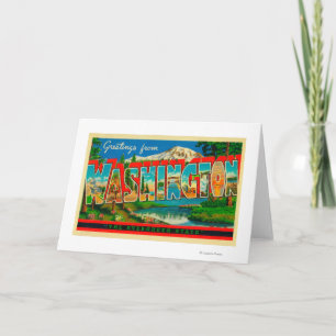 Washington - The Evergreen State Card