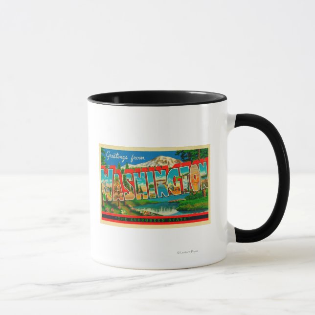 Washington - The Evergreen State Mug (Right)