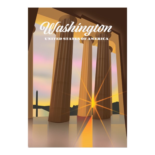 Washington United States of America Photo Print (Front)