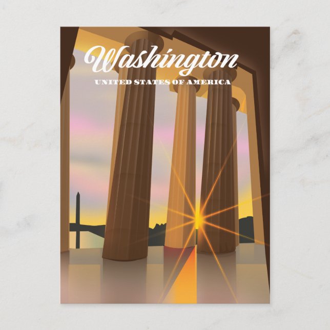 Washington United States of America Postcard (Front)