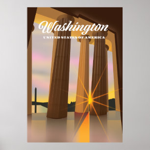 Washington United States of America Poster