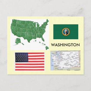 Washington, USA Postcard