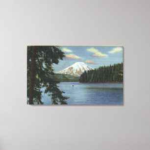 Washington - View of Mt. St. Canvas Print