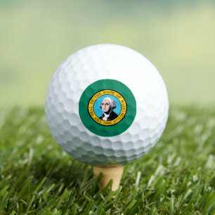 Washingtonian Flag, Flag of Washington Golf Balls