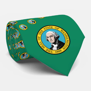 Washingtonian Flag & Seal, Flag of Washington Tie
