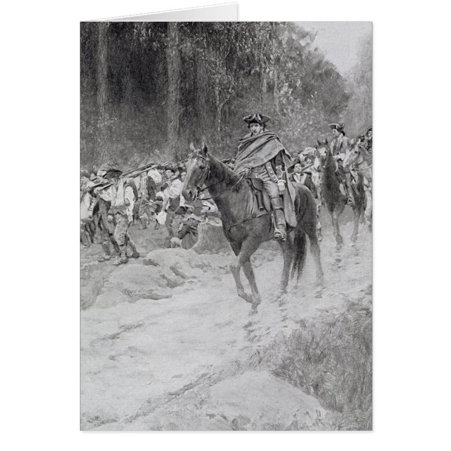 Washington's Retreat from Great Meadows (Front)