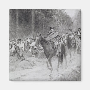 Washington's Retreat from Great Meadows Magnet