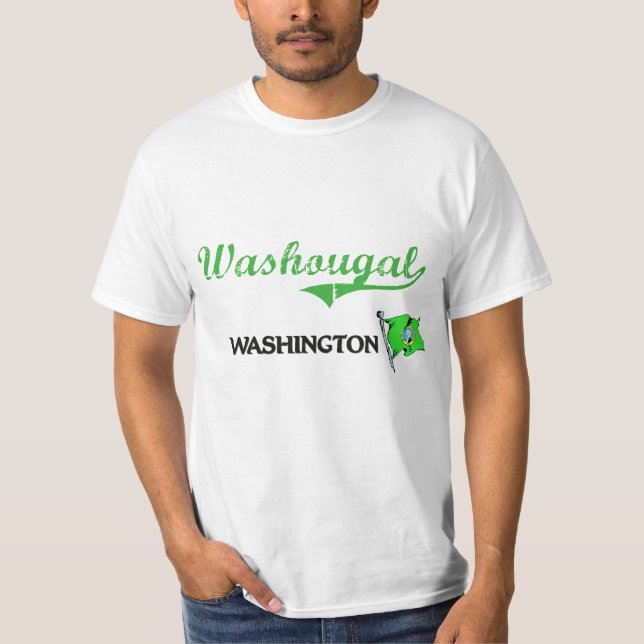 Washougal Washington City Classic T-Shirt (Front)