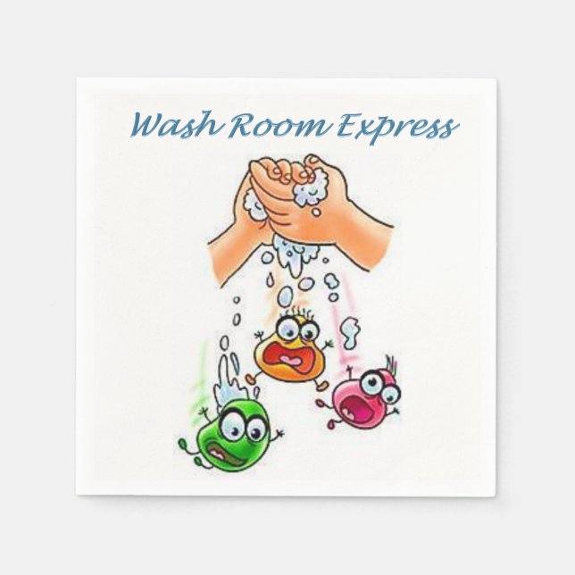 Washroom Express Paper Napkins (Front)