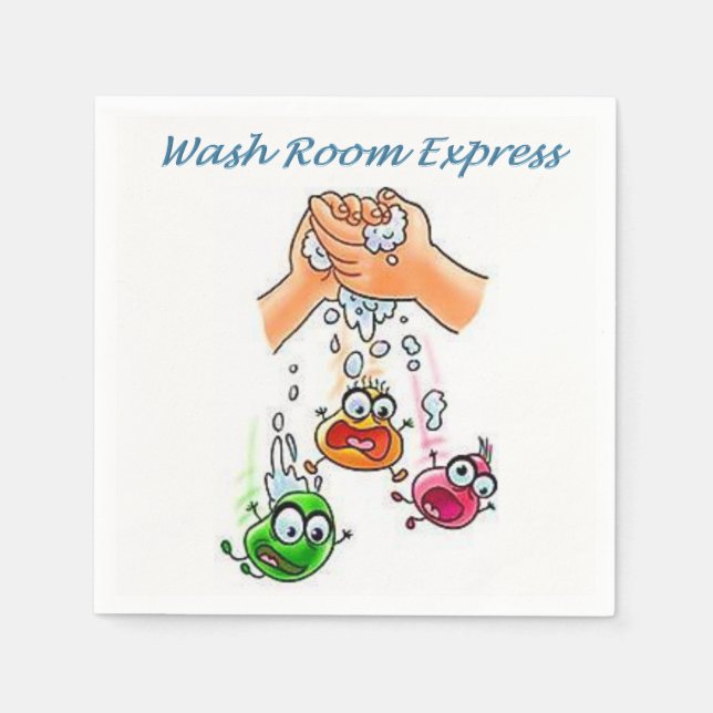 Washroom Express Paper Napkins (Front)