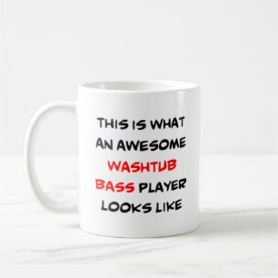 washtub bass player, awesome coffee mug