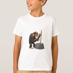 Washtub-Bass-Playin’ Chimp Shirt