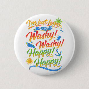 Washy Funny Family Cruise Ship Vacation Cruising 2 6 Cm Round Badge