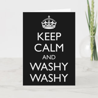 Washy Washy Cruise  Card