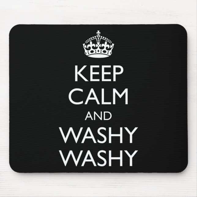 Washy Washy Cruise  Mouse Mat (Front)