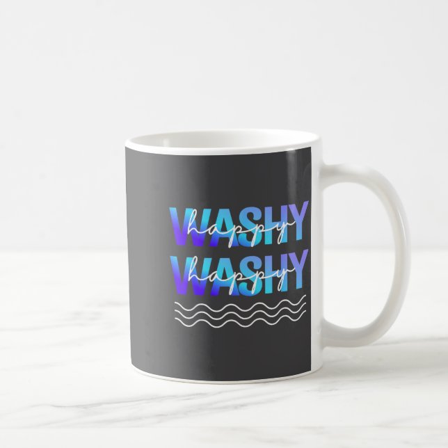 Washy Washy Funny Ship Washy Washy Cruise  Coffee Mug (Right)
