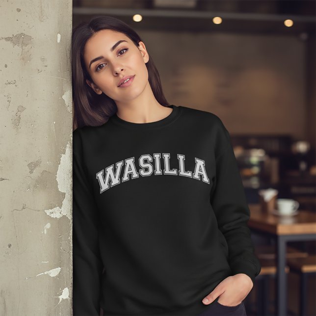 WASILLA University-Style Sweater America College (Creator Uploaded)